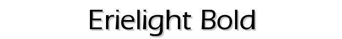 ErieLight Bold font